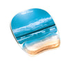 Fellowes Photo Gel Mouse Pad Wrist Rest with Microban&reg;