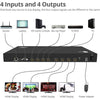 SIIG HDMI 2.0 4x4 Matrix with Amazon Echo Control Enabled
