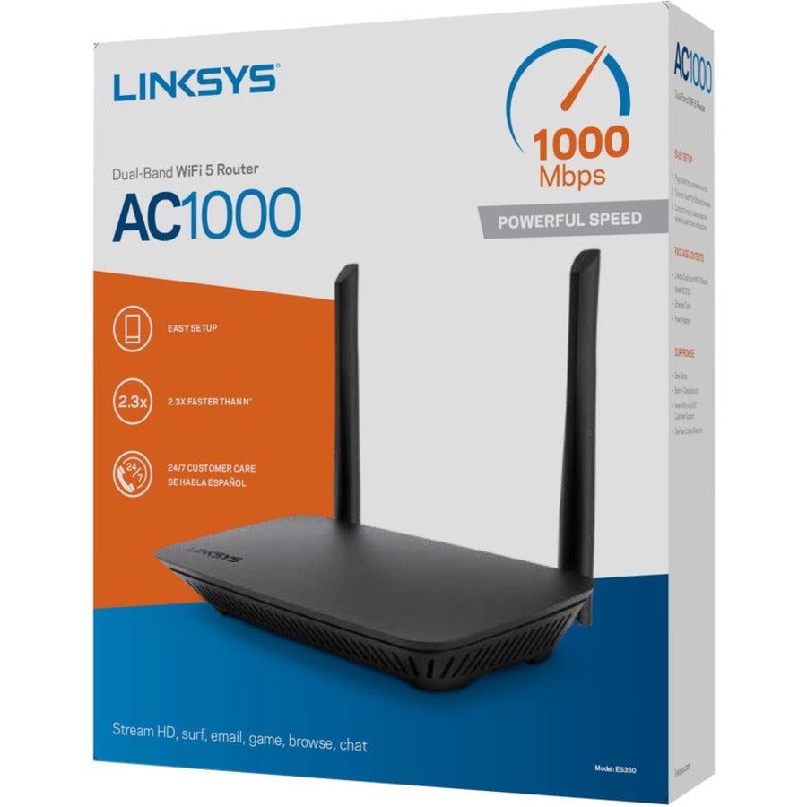 Linksys E5350 IEEE 802.11ac Ethernet Wireless Router