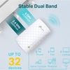 TP-Link RE220 Dual Band IEEE 802.11ac 750 Mbit/s Wireless Range Extender