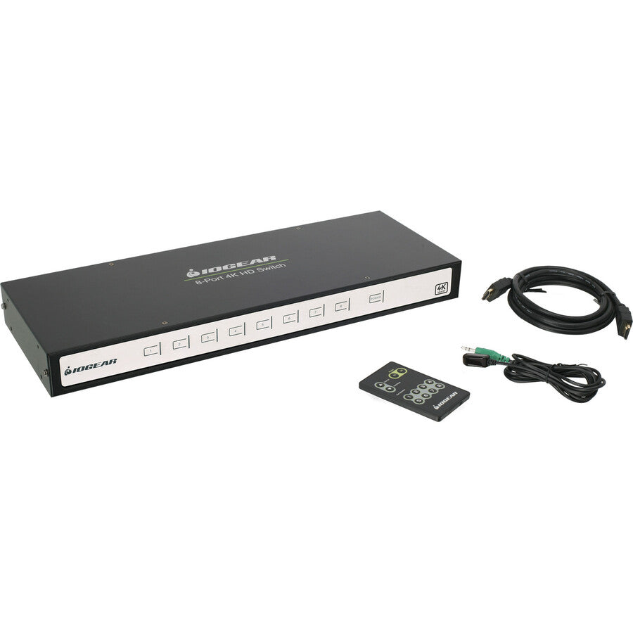 IOGEAR True 4K 8-Port Switcher with HDMI Connection
