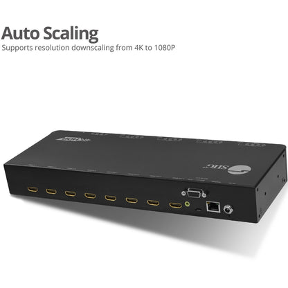 SIIG 4x4 HDMI 2.0 4K HDR Matrix Switch with Cloud Control