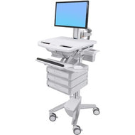 Ergotron StyleView Cart with LCD Pivot, 3 Drawers (1x3)