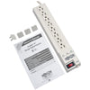 Tripp Lite Surge Protector Power Strip 120V 8 Outlet 8' Cord 1080 Joule
