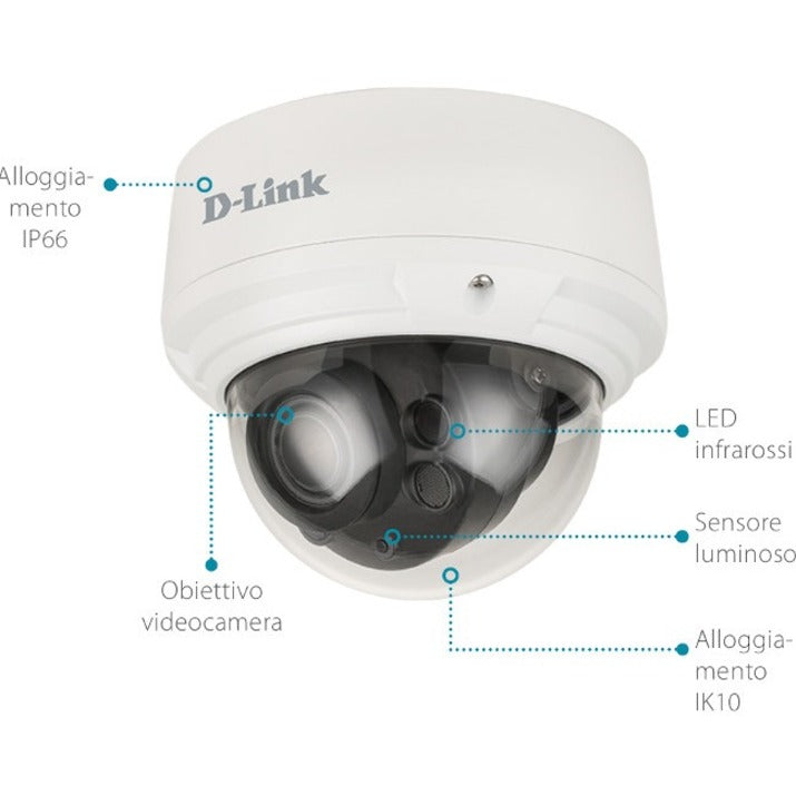 D-Link Vigilance DCS-4618EK 8 Megapixel Network Camera - Dome