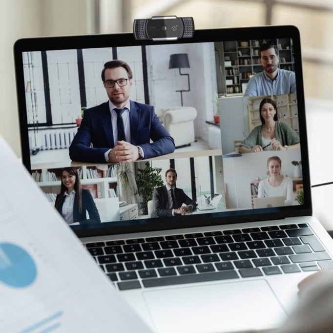 Aluratek AWC2KF Video Conferencing Camera - 5 Megapixel - 30 fps - Black, Gray - USB 2.0