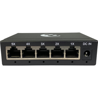 Amer 5 Port 10/100/1000 Mbps Gigabit Ethernet Desktop Metal Switch