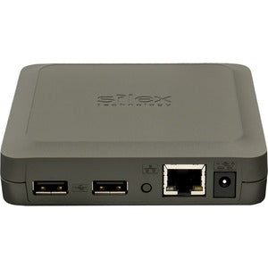 Silex USB Device Server, 2x USB 2.0, 10/100/1000 LAN, US Power Supply