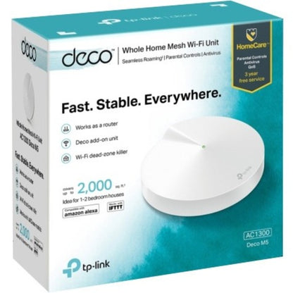 TP-Link Deco M5 Dual Band IEEE 802.11ac 1.27 Gbit/s Wireless Access Point