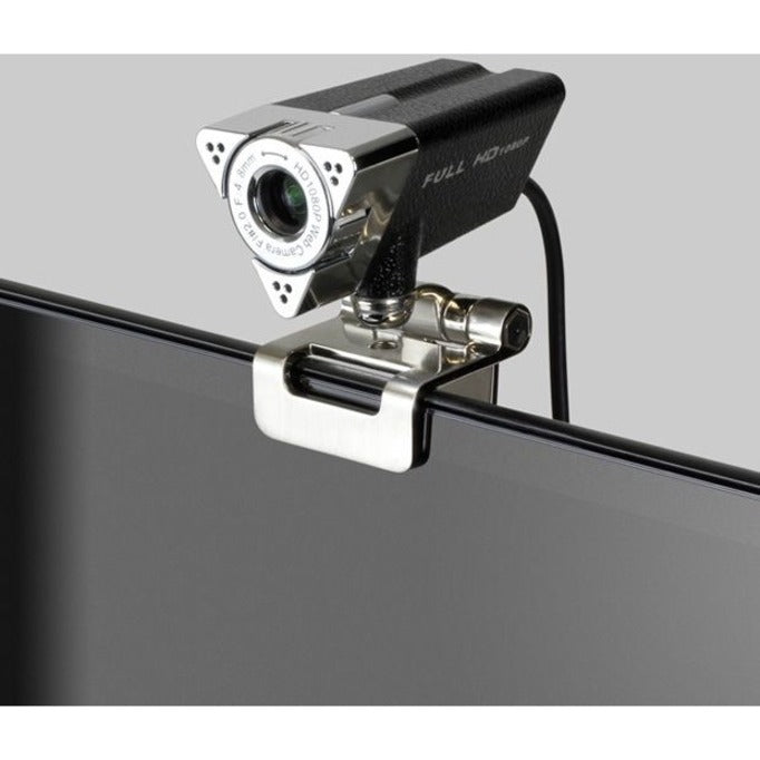 Aluratek AWC01F Video Conferencing Camera - 2 Megapixel - 30 fps - Black - USB 2.0