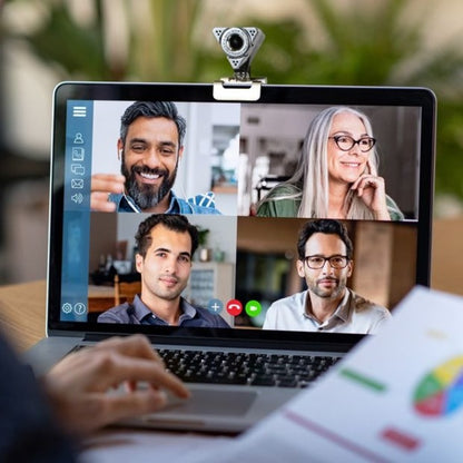 Aluratek AWC01F Video Conferencing Camera - 2 Megapixel - 30 fps - Black - USB 2.0