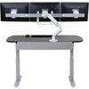 Ergotron WorkFit Electric Sit-Stand Desk, 58" Surface