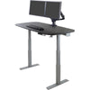 Ergotron WorkFit Electric Sit-Stand Desk, 46" Surface Adjustable-Height Desk