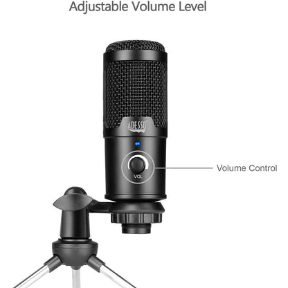 Adesso Xtream M4 Wired Condenser Microphone