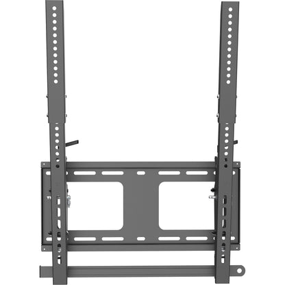 StarTech.com Portrait/Vertical TV Wall Mount, Heavy Duty TV Mount for 40-55 inch VESA Display (110lb/50kg), Tilt, w/Lockable Security Bar