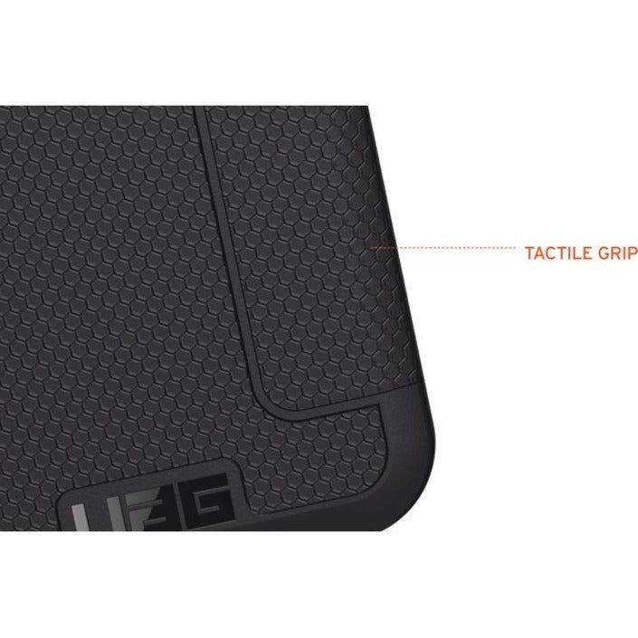 Urban Armor Gear Metropolis Carrying Case (Folio) Apple iPhone 12 Pro Max Smartphone - FIBR ARMR Black