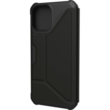 Urban Armor Gear Metropolis Carrying Case (Folio) Apple iPhone 12 Pro Max Smartphone - SATN ARMR Black