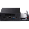 Asus PN50-B5244ZD Desktop Computer - AMD Ryzen 5 4500U Hexa-core (6 Core) - 8 GB RAM DDR4 SDRAM - 256 GB M.2 PCI Express 3.0 SSD - Mini PC - Black