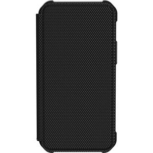 Urban Armor Gear Metropolis Carrying Case (Folio) Apple iPhone 12 mini Smartphone - FIBR ARMR Black