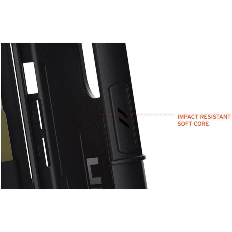 Urban Armor Gear Metropolis Carrying Case (Folio) Apple iPhone 12 mini Smartphone - FIBR ARMR Black