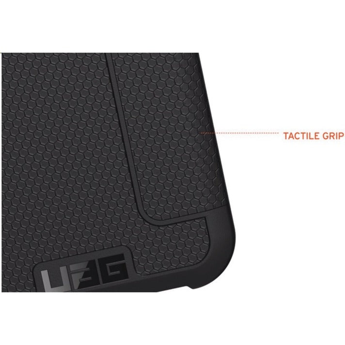 Urban Armor Gear Metropolis Carrying Case (Folio) Apple iPhone 12 mini Smartphone - FIBR ARMR Black
