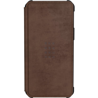 Urban Armor Gear Metropolis Carrying Case (Folio) Apple iPhone 12 Pro Max Smartphone - LTHR ARMR Brown