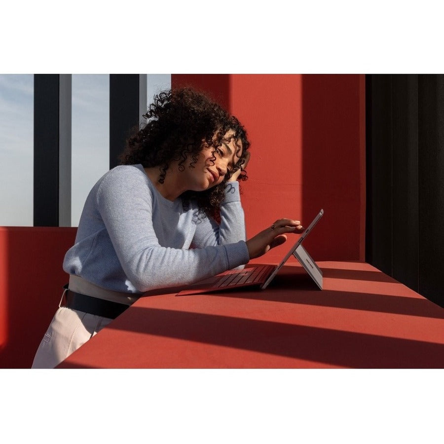 Microsoft- IMSourcing Surface Pro 7 Tablet - 12.3" - Core i3 10th Gen - 4 GB RAM - 128 GB SSD - Windows 10 Pro - Platinum