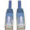Tripp Lite Cat6 Gigabit Molded Patch Cable RJ45 M/M 550MHz 24 AWG Blue 3'