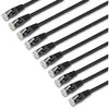 StarTech.com 6 ft. CAT6 Cable - 10 Pack - Black CAT6 Ethernet Cords - Molded RJ45 Connectors - ETL Verified - 24 AWG (C6PATCH6BK10PK)