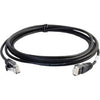 C2G 6in Cat6 Ethernet Cable - Slim - Snagless Unshielded (UTP) - Black
