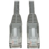 Tripp Lite 10ft Cat6 Gigabit Snagless Molded Patch Cable RJ45 M/M Gray 10'