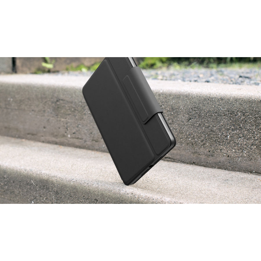 Logitech Rugged Folio Keyboard/Cover Case (Folio) Apple, Logitech iPad (7th Generation) Tablet - Graphite