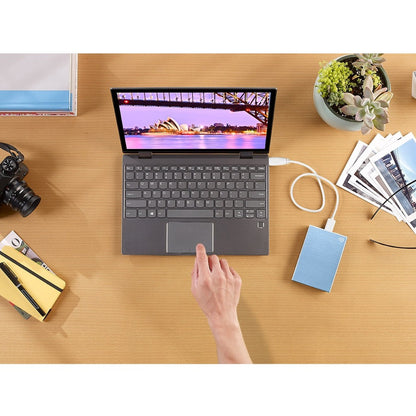 Seagate One Touch STKC5000402 5 TB Portable Hard Drive - 2.5" External - Light Blue