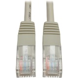 Tripp Lite 100ft Cat5e / Cat5 350MHz Molded Patch Cable RJ45 M/M Gray 100'