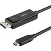 StarTech.com 3ft (1m) USB C to DisplayPort 1.2 Cable 4K 60Hz - Reversible DP to USB-C / USB-C to DP Video Adapter Monitor Cable HBR2/HDR