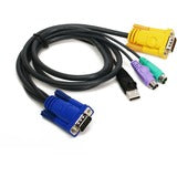 IOGEAR PS/2-USB KVM Cable - 10ft