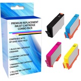 eReplacements Remanufactured Ink Cartridge - Combo Pack - Alternative for HP 564XL - Black, Cyan, Magenta, Yellow