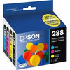 Epson DURABrite Ultra 288 Original Ink Cartridge - Pigment Black, Pigment Cyan, Pigment Magenta, Pigment Yellow
