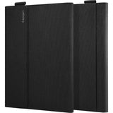 Spigen Stand Folio Carrying Case (Folio) Microsoft Surface Pro 7, Surface Go Tablet - Black