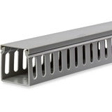 StarTech.com 2x2in Open Slot Wiring Cable Raceway Duct with Cover - Open Slot - Cable raceway - gray - 2 m