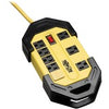 Tripp Lite Safety Power Strip 120V 5-15R 8 Outlet Metal 15' Cord OSHA