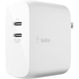 Belkin BOOST&uarr;CHARGE Dual USB-C PD GaN Wall Charger 68W