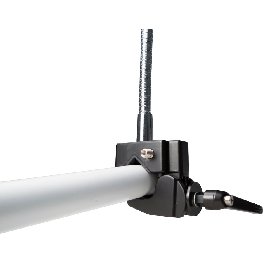 CTA Digital Heavy-Duty Gooseneck Clamp Stand For 7-13In Tablets