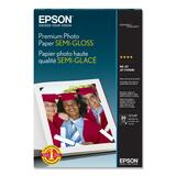 Epson Premium Inkjet Photo Paper - White, Blue