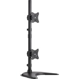Tripp Lite Dual Vertical Flat-Screen Desk Mount Monitor Stand Clamp Swivel Tilt 15" to 27" Flat Screen Displays