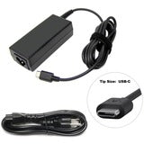 Premium Power Products UL Rated, 45W, 2.25A, 5V/9V/15V/20V PD Controlled, USB-C, AC Adapter Charger L43407-001 for HP Chromebook 11 G6 G7 Only; Chromebook 14 Series, Chromebook 15 Series, Chromebook 17 Series L43407-001; 1 Year Warranty from eReplacements