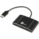 Triple 4K DisplayPort 1.4 to 2 DP & HDMI MST Hub Splitter
