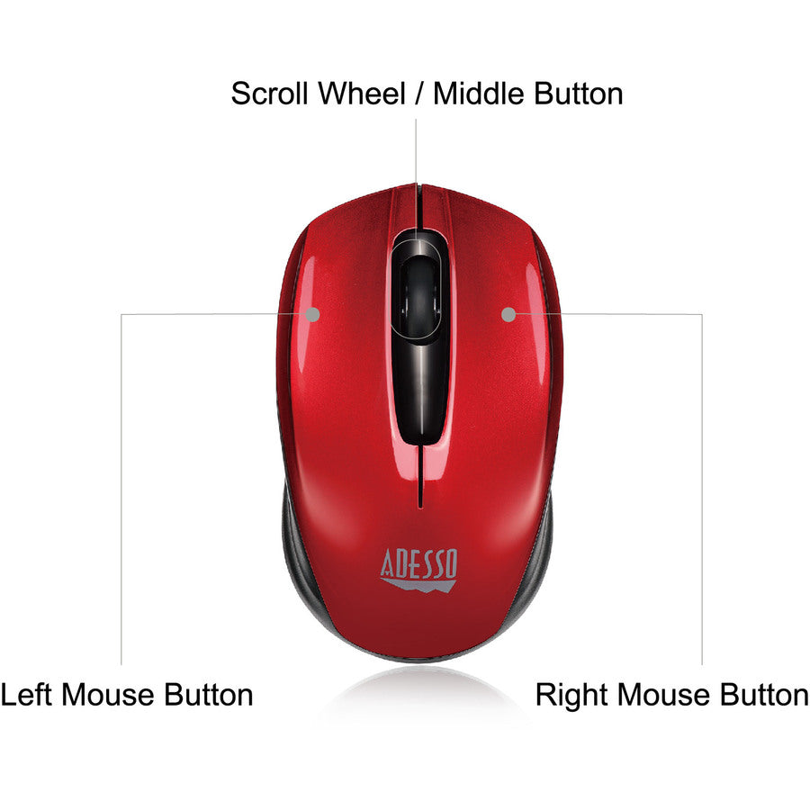 Adesso iMouse S50R - 2.4GHz Wireless Mini Mouse