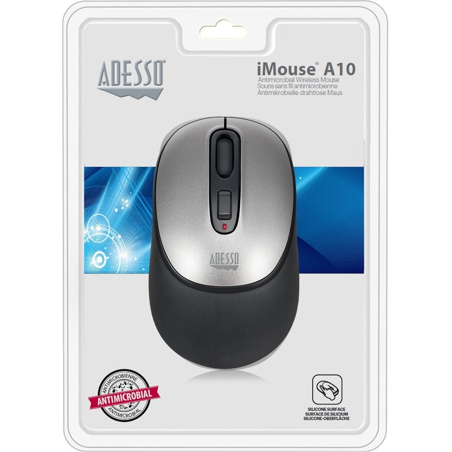 Adesso Antimicrobial Wireless Mouse