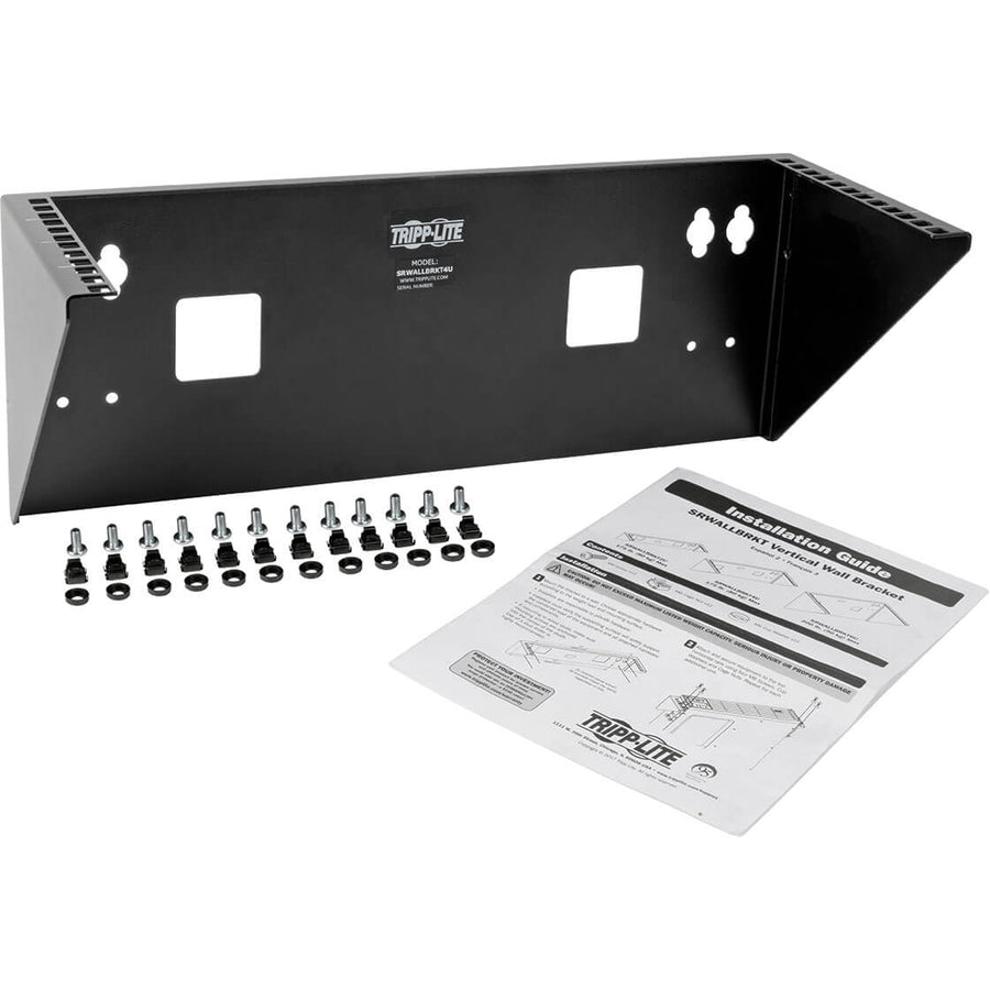 Tripp Lite Wallmount Rack 4U Vertical Rack Bracket 175lb Capacity